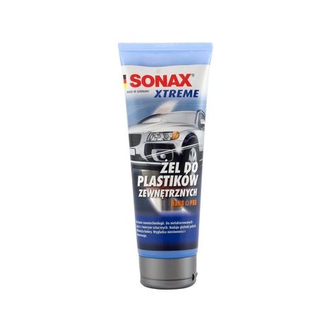 Sonax Xtreme Nano Pro - Gel per plastiche esterne, 250 ml