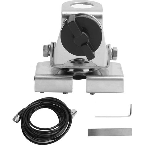 Support d'Antenne Auto en Acier Inoxydable K3‑66 pour Hayon, Support de Montage pour Autoradio (1/5)