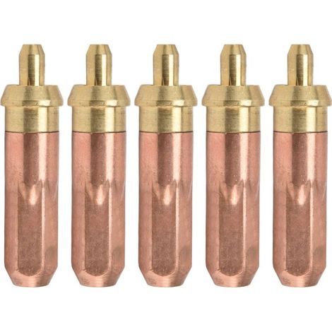5 pièces buses de coupage acétylène pour chalumeau soudage accessoire kit outil G01‑300 4 (1/5)