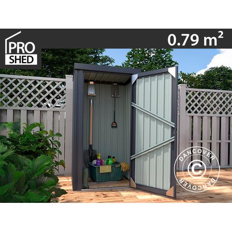 Garden Shed, steel cabinet 0.98x0.81x1.8 m, 0.79 m², ProShed®, Anthracite