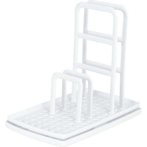 Support Égouttoir Évier pour Torchons et Éponges Installation sans Perçage Design Étanche et Stable Rangement Pratique pour Cuisine et Salle de Bain Porte Chiffon Multifonctionnel