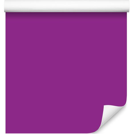 Carta da parati a tinta unita viola, forme morbide 50x1000 cm (1/5)