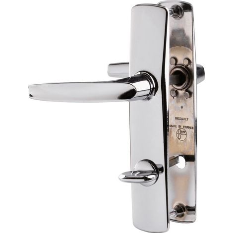 Poignée de porte intérieure - RIV-Angers - Vachette - Gris argent - Condamnation - 165 mm (1/7)