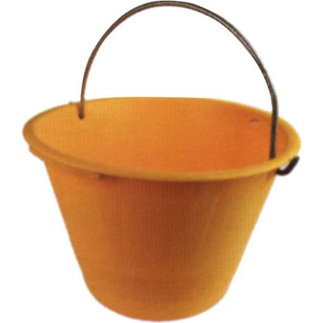Secchio Muratore Extra Giallo 36