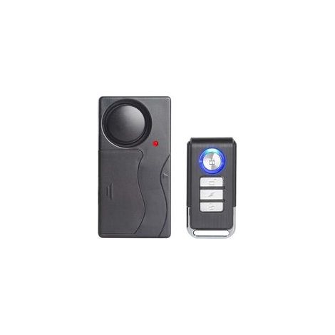 Alarme Antivol sans Fil, 110dB Sensibilité Forte Capteur De Mouvement Réglable Système De Sécurité Antivol pour Porte Fenêtre Vélo Moto (1/5)