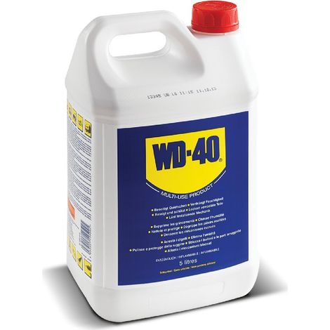 Sbloccante con erogatore spray "WD-40" multifunzionale e professionale ad alta resa, tanica da 5 l (1/2)