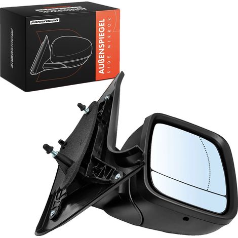Specchietto retrovisore, in plastica grigia, misura standard per specchietto destro, compatibile con Fiat Talento / Nissan NV300 / Opel Vivaro (1/5)