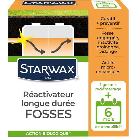 Ré-activateur longue durée pour fosses septiques 500g (1/5)