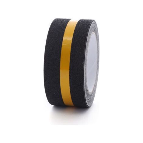 (Yellow 5m5cm) Phosphorescent tape, non-slip and frosted, used for stair warnings and reflective guidance (1/5)