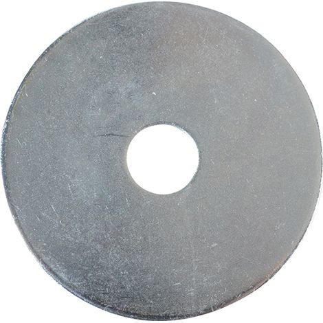 Flat Mudguard Washers ZP M10 x 50mm ForgePack 6 FORFPWAS1050