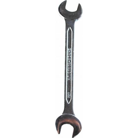 FPLUS llave fija 12-13 , Forjados de acero de cromo-vanadio • Acabado pulido brillante 
• Terminación doble 
• Arco de funcionamiento de 30° 
• Par alto 
• Diseño ergonómico para u