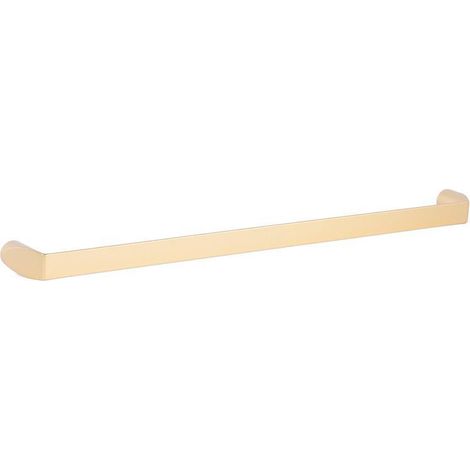 tirador de mueble alan. zamak. para puertas y cajones - giusti acabado oro satinado dist. agujero dist. 224mm. (1/2)