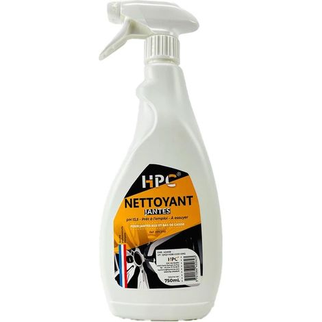 Nettoyant jantes sans acide pour alu, acier et bas de caisse - 750 ml