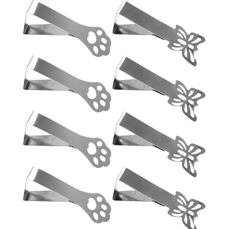 8 Pcs Pince pour Nappe De Table Anti-Glissant RéGlable, Attache Nappe Jardin Bureau Restaurant Mariage FêTe, pour Inoxydable (1/5)