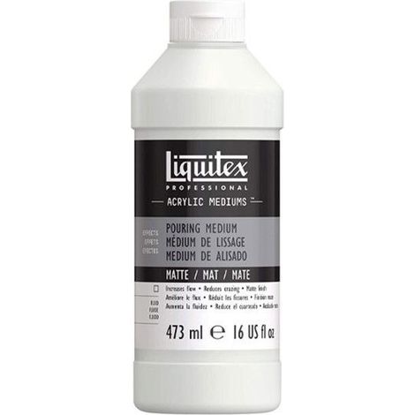 Médium de lissage - Mat - Pouring - Peinture acrylique - 473ml - Liquitex