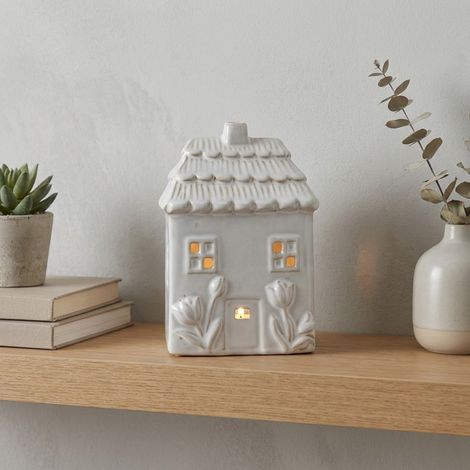 Tulip House Tealight Candle Holder (1/2)