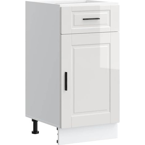 Maison Exclusive - Base da Cucina Porto Bianco Lucido in Legno Multistrato