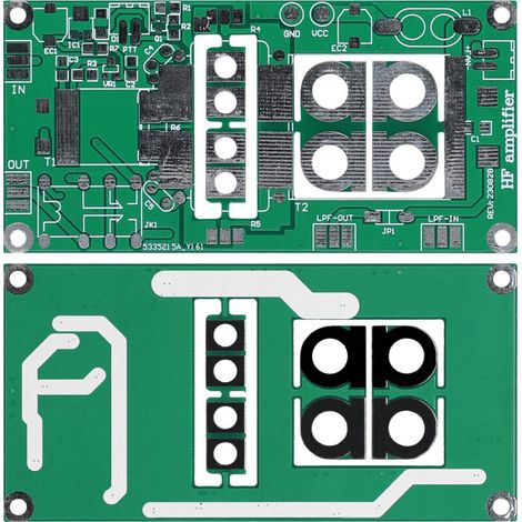 DIY-Kit 70W SSB HF Linear-Leistungsverstärker 3,5-30MHz für FT-817 KX3 AM CW Frequenzmodulation Amateurfunk (1/5)