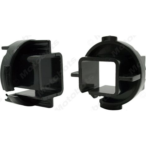 HID xenon headlight mount compatible with Hyundai Azera/Elantra/Mingtu HID headlight mounting brackets and clips. (1/4)