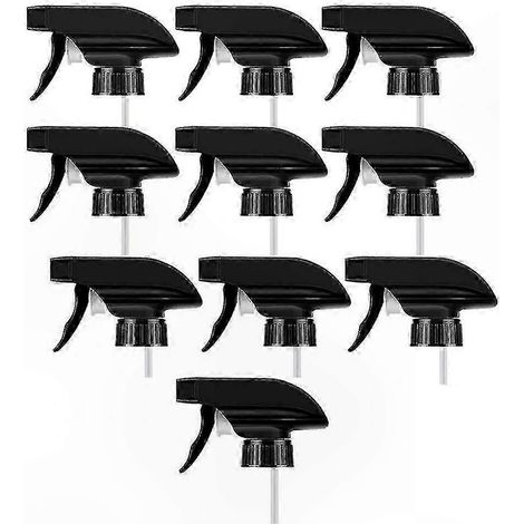 10-Pack Mist Spray Nozzle Heads for 28/410 Bottles, Garden Plant Watering Accessory (1/5)