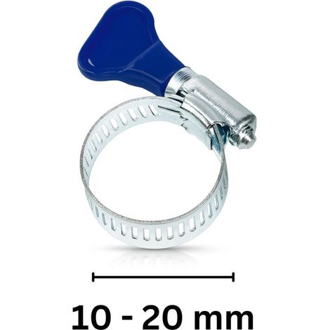 Schlauchschelle 10 bis 20 mm Schlauchklemme Rohrschelle Schlauchbefestigung (1/5)