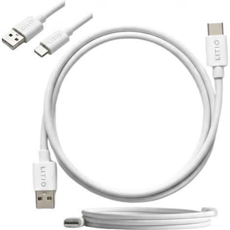 Cavo USB bianco da 50 cm (1/4)