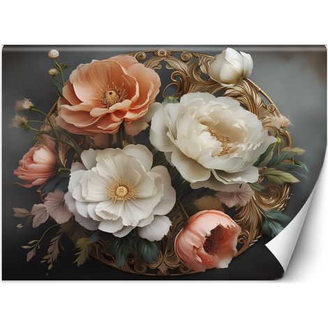 Fototapete Natur Glamour Blumen 150x105 cm