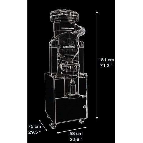 Presse Agrume Automatique Fasttop sur meuble frigo - Zumoval (1/3)