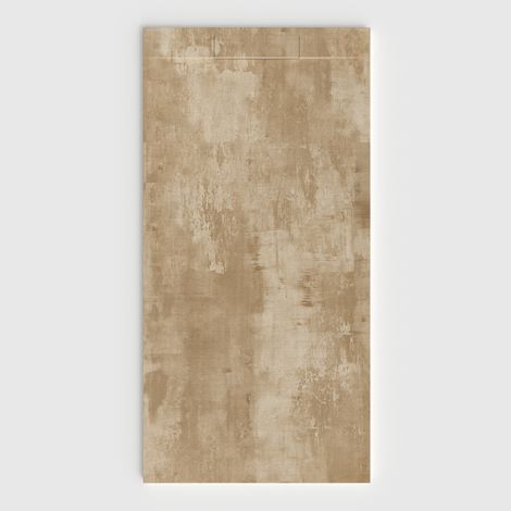 VAROBATH - Receveur de douche 3D Plaster 100x140 - Modèle Dureon effet ciment (1/5)