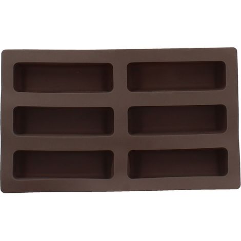Moule à 6 financier en silicone