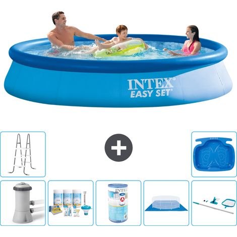 Intex Piscine Easy Set Ronde - 366x76 cm - 8-pièces S41022 (1/5)
