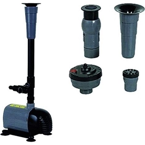 POMPA PER FONTANE A GETTI D'ACQUA ALT MAX 2,5 MT PROF MAX 3 MT 50 W DF 2066800 (1/2)