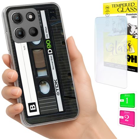Funda para Motorola Moto G15 / G15 Power, carcasa trasera + cristal (1/5)