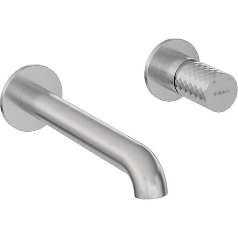 Robinet de lavabo Deante silia hexa laiton encastré aérateur