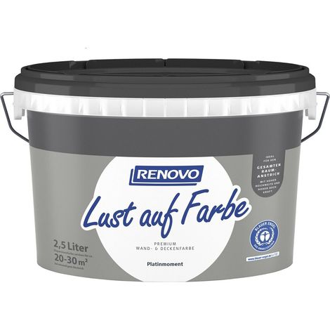 RENOVO Lust auf Farbe matt 2,5L Platinmoment 7571