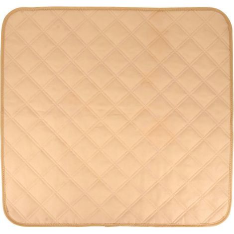 Alèse lavable pour protection contre l'incontinence, sous-couche absorbante pour chaise-54.00X52.00X0.50CM-Beige (1/4)