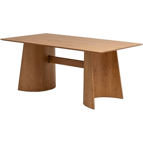Table à manger en bois de chêne Almaric (1/5)