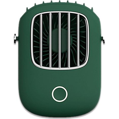 USB Rechargeable Mini De Poche Petit Ventilateur Cou Suspendu Taille Suspendue Paresseux Sports Portable Silencieux Ventilateur (1/5)