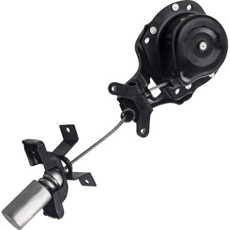 Verricello per ruota di scorta, struttura in acciaio, 12 x 12 x 3 pollici, compatibile con Range Rover Sport LR3 e LR4, supporta fino a 150 libbre, facile installazione (1/5)