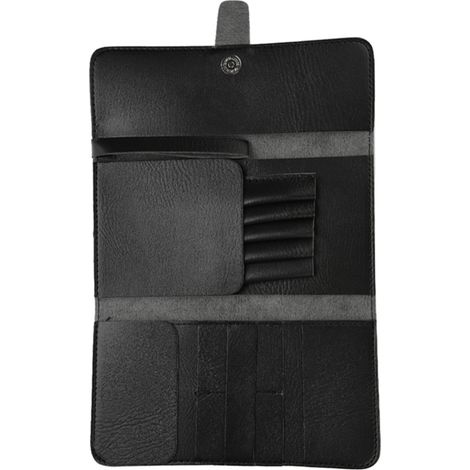 Outils de coiffure multifonctionnels portables : ciseaux, peigne, étui de rangement et sac de transport