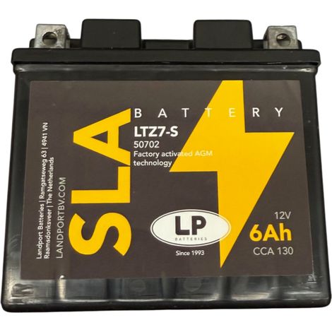 Batterie Tondeuse Autoportée Mc Culloch 12V - 6Ah - Type EBZ7-3 - YTZ7S (1/4)