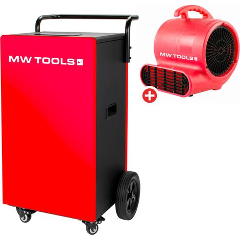 Pack déshumidificateur 90L/Jour BDM90N + Ventilateur sécheur de sol RV4000 MW Tools BDM90NSETR (1/5)