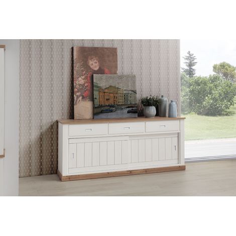 MADIA ANTHONY 220X50XH95CM PINO / WOTAN (1/2)