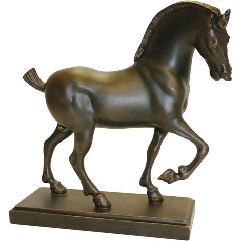 Statuette en résine Cheval de Léonard de Vinci (1/2)