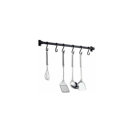 Crochet de cuisine de style européen ustensiles de cuisine suspendus barre de mise en page rack espace de poinçonnage gratuit fabricant de rack de planche à découper en aluminium 1pc