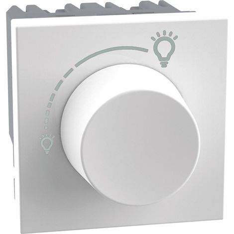 Dimmer rotativo universale matixgo 2 moduli bianco bticino jw4415