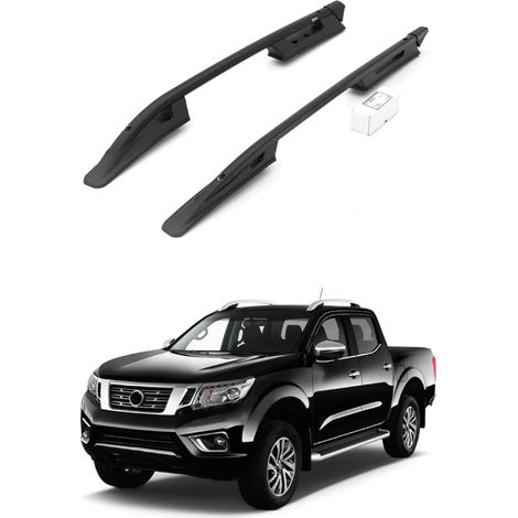 TURTLE kompatibel mit Nissan Np300 (D23) 2015-2025 Dachreling Falcon Schwarz (1/2)
