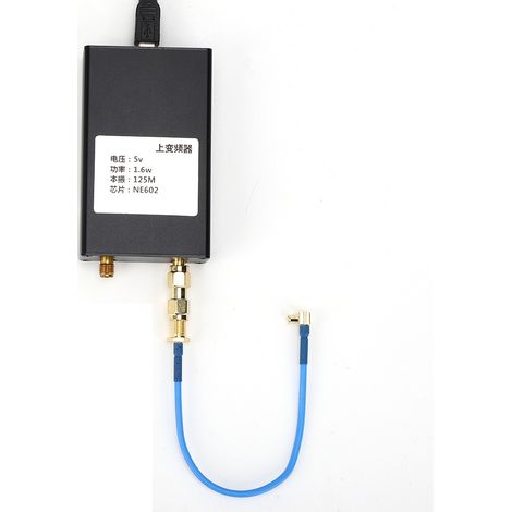 150 kHz–30 MHz HF-Aufwärtswandler NE602 Mischchip für RTL2383U SDR-Empfänger mit Anschlusskabel (1/5)