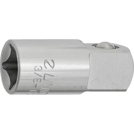 Adaptador de vaso Unior 238.7/1 acero cromo vanadio (1/2)