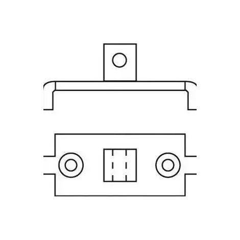 9910016 - Somfy Vertical Plug-Bedienerhalterung